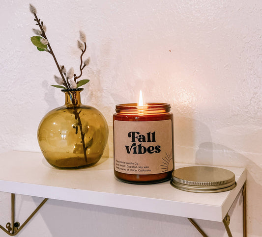 Fall Vibes 8 oz Candle