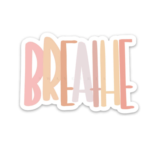 Breathe Sticker